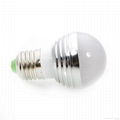 E27 3W 90-260V Magic RGB Colors Changing LED Light Bulb Remote Control Energy 7