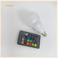 E14  3w RGB white bulb