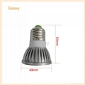 3W SPOTLIGHT E27 red  green blue