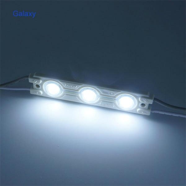 3leds led module 5050 with lens CE RoHs IP65 45lm 12V 0.72W IP65 (China ...