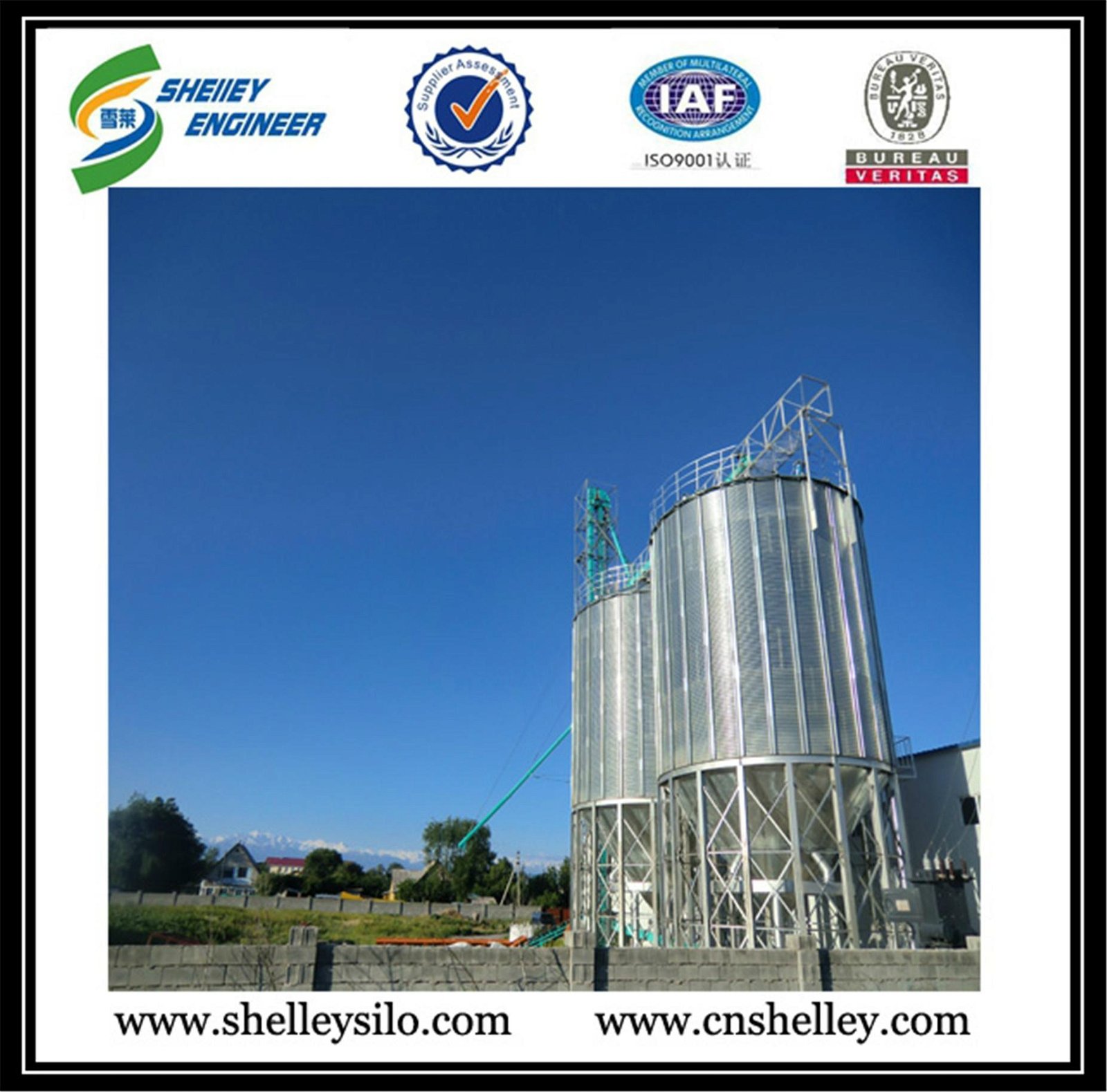 Food grain silos used for sale 2