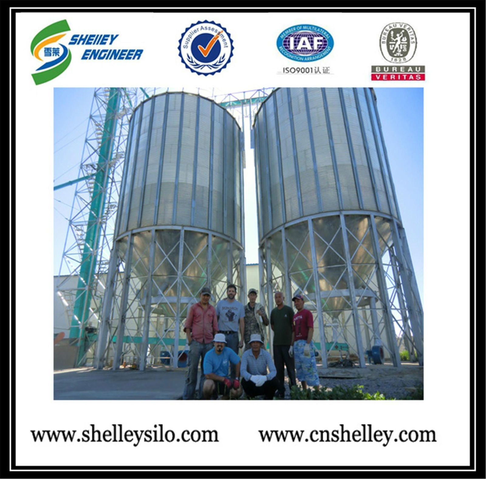 Food grain silos used for sale 4