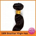 Cheap 18" Loose Wave Brazilian Hair 5