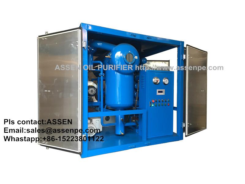 ZYD High vacuum Transformer Oil Purification Service Machine