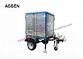 Trailer mounted transformer oil treatment plant,high vacuum oil purifying plant 1