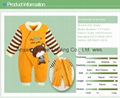 Spring Autumn Long Sleeve Cotton Romper For Babies Unisex Newborn Baby Jumpsuit  5