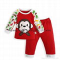 Cotton Spring Fall Baby Clothing Sets Fashion Newborn Shirt Pants Suits   4