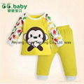 Cotton Spring Fall Baby Clothing Sets Fashion Newborn Shirt Pants Suits   3