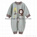 Spring Fall Long Sleeve Baby Rompers 100%Cotton Newborn Baby Boy Girl Jumpsuits  3