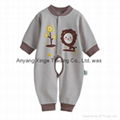 Spring Fall Long Sleeve Baby Rompers 100%Cotton Newborn Baby Boy Girl Jumpsuits  4