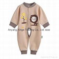 Spring Fall Long Sleeve Baby Rompers 100%Cotton Newborn Baby Boy Girl Jumpsuits  2