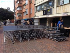 portable aluminum smart stage for concert