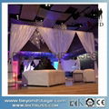 Adjustable pipe and drape kits for wedding decoration