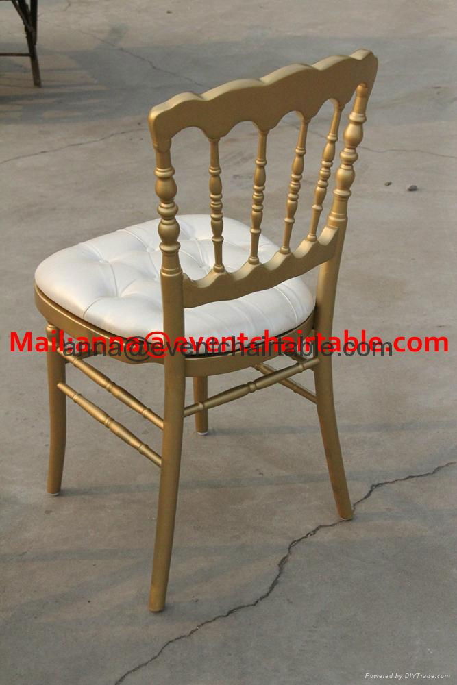 Wooden Wedding Napoleon Chair