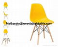 Plastic Resin Polypropylene PP Side Eames Chair 3