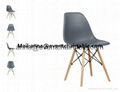 Plastic Resin Polypropylene PP Side Eames Chair 4