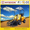 4wd agricultural garden farm machine mini wheel loader 5