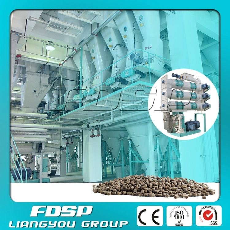 Automatic Poultry and Aqua Feed Pellet Mill Production Line 3