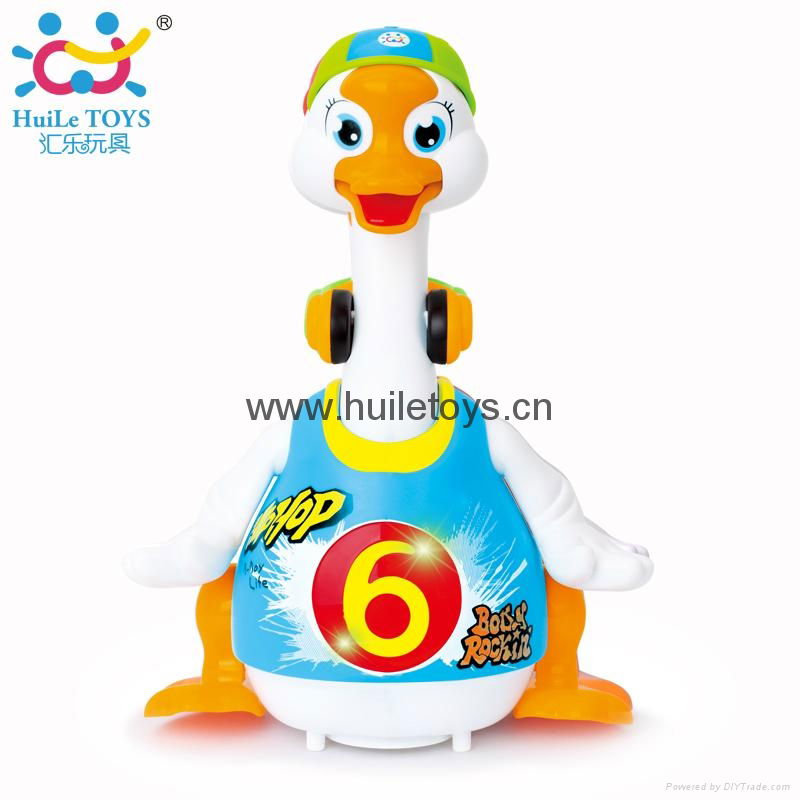 HUILE Baby Electronic Animal Toy Swing Goose 4