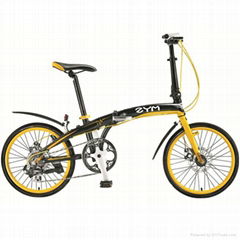 Alu 20inch folding bike with 8speeds