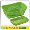 Convenient and portable silicone folding bucket 2
