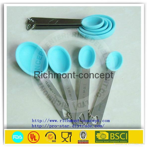  FDA/LFGB high quality silicone measure tools