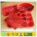 hot sale silicone molds for cake