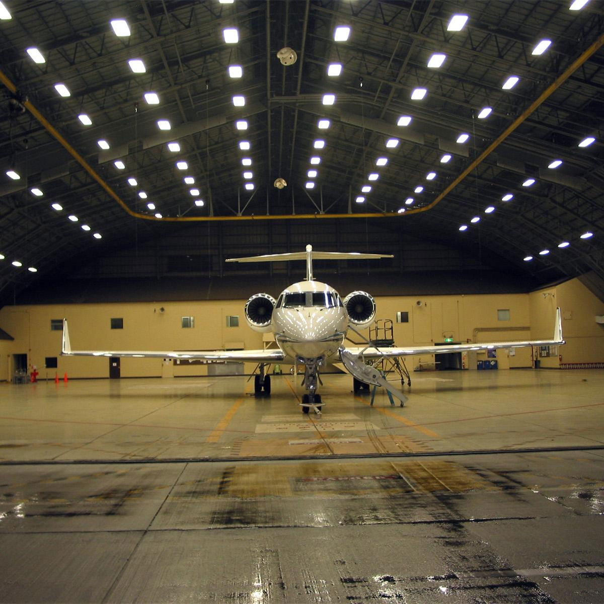 High Standard Prefab Steel Structure Aircraft Hangar