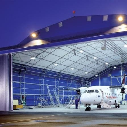 High Standard Prefab Steel Structure Aircraft Hangar 3