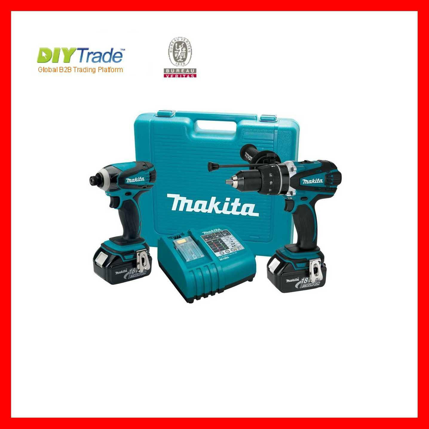 Makita LXT218 18-Volt LXT Lithium-Ion Cordless 2-Piece Combo Kit