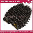 deep wave Indian Human Hair Weave With Full Cuticles 2