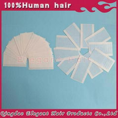 Top double sided tape for hair extension