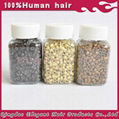 Colored silicone micro beads for hair extension 1