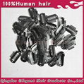 Cheap metal hair clips for wig/toupee/hair extension 2