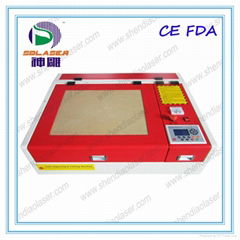 mini paper laser engraving cutting machine