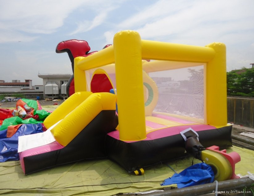 Hot sale custom pvc cheap inflatable animal jumper for kids 5