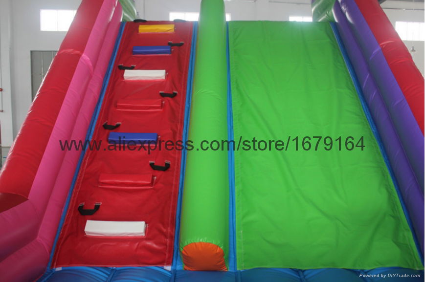 Hot new funny custom kids giant commercial inflatable slide for sale 2