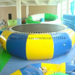 hot sale water park pvc inflatable pool iceberg iceberg float for climb 2