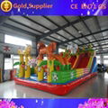 new custom cheap pvc kids thomas the train inflatable bouncer