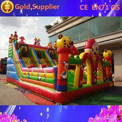 Hot sale custom pvc cheap inflatable combo jumper for kids