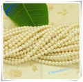 Chunky round pearl strand bulk costume jewelry 