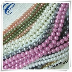 Wholesale high quality plastic pearl beaded jewelry