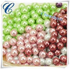 Muti colored costume jewellery beads