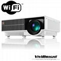 Vivibright LED Projector WIFI 1280*800 HDMI home movie projector home theatre pr