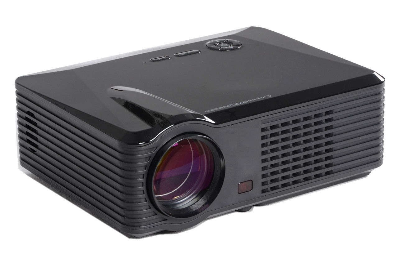 Vivibright Video LED Projector 800x480 pixels with Tv tuner Projector for Home T 1