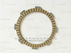 Hot sell motorcycle paper base clutch plate 