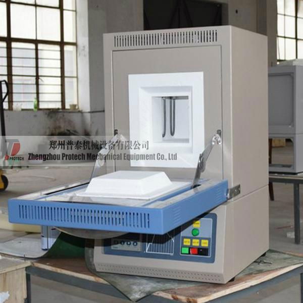 Laboratory high temperature electric muffle box chamber furnace oven  3