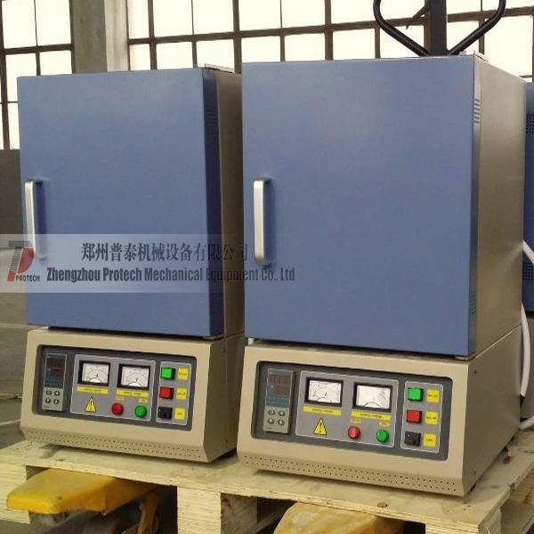 Laboratory high temperature electric muffle box chamber furnace oven  4