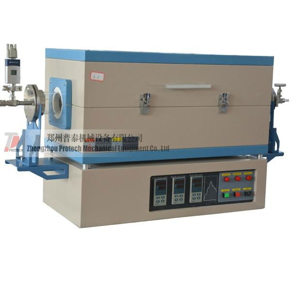 Laboratory high temperature three zones tube furnace 