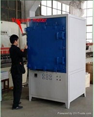 Laboratory high temperature vacuum atmosphere furnace with inert gas 